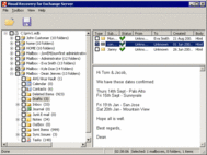 Visual Recovery for Exchange Server screenshot